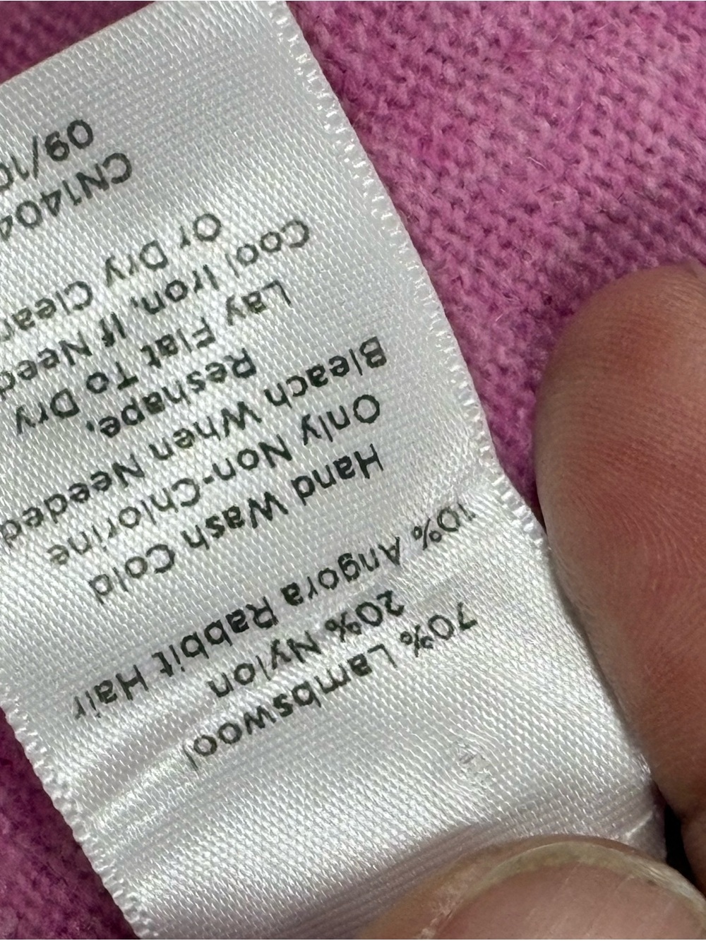 Talbots Pink V-Neck Button Front Cardigan - Picture 6 of 6